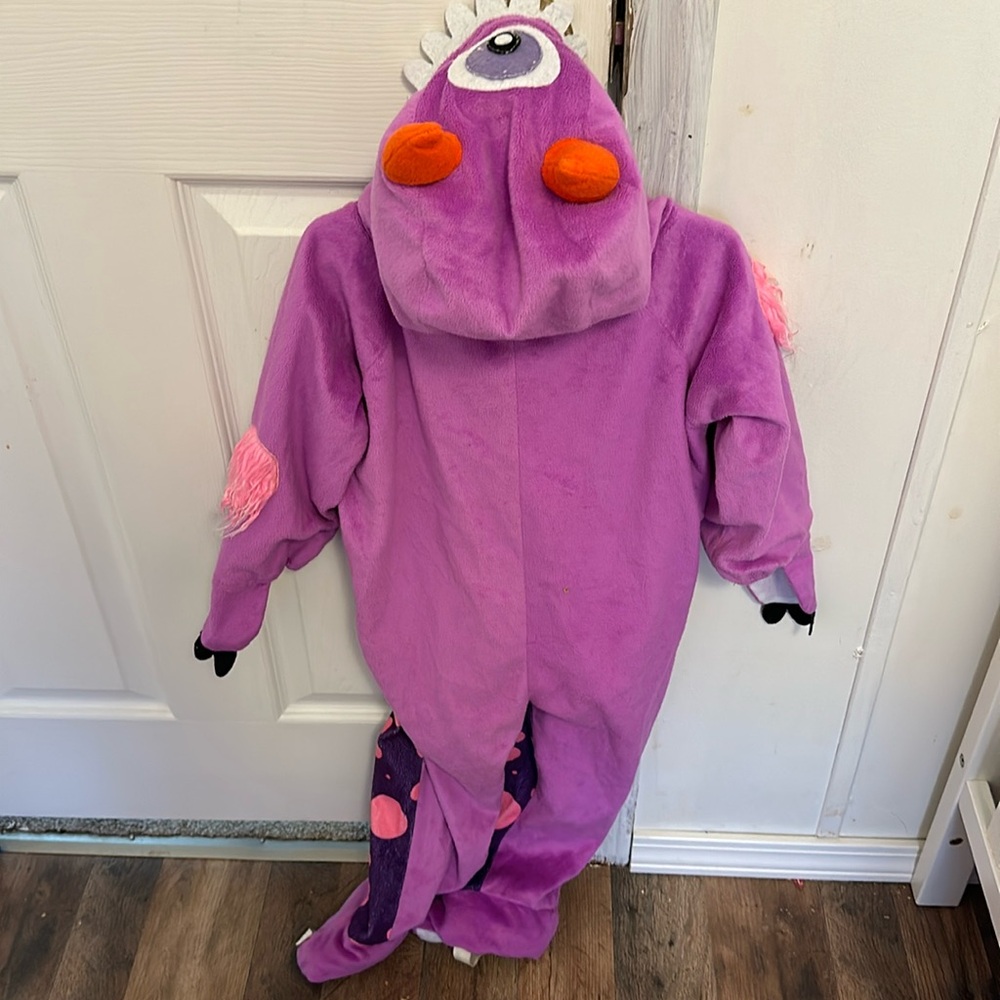 One eyed purple monster costume